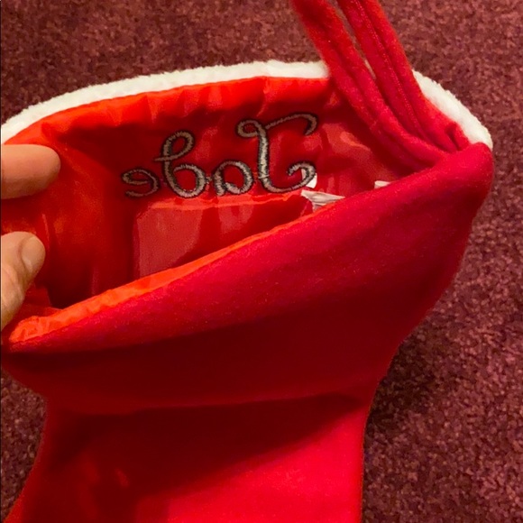 “Jade” Christmas stocking - Picture 3 of 3